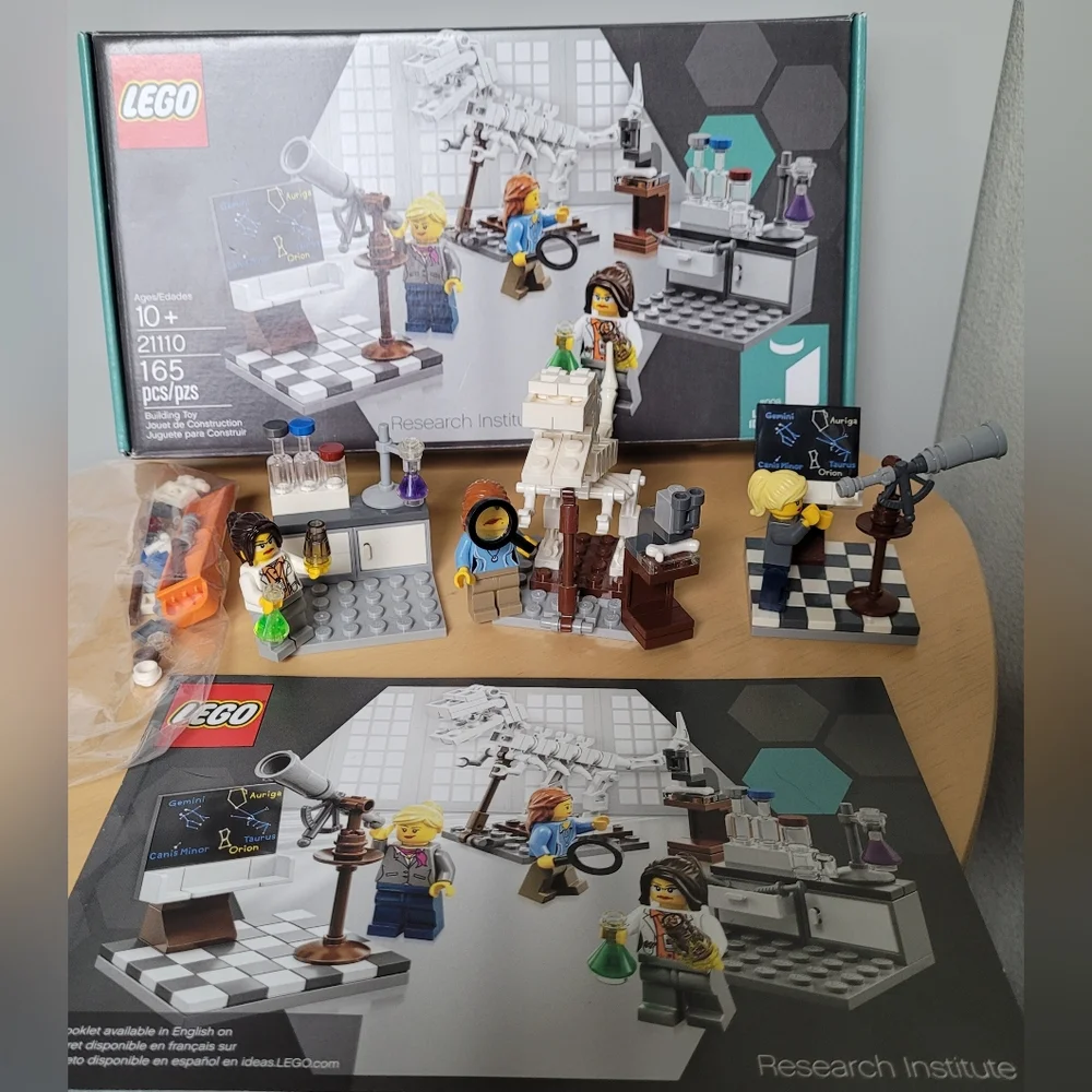 LEGO Research Institute Set For Ages 10+, 165 Pcs.